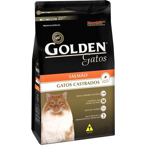 ração golden gatos castrados